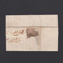 Pré-Filatélica circulada de Viseu para Lisboa datada 18-01-1832