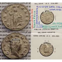 GALLIENUS - ANTONINIANO - GALLIENVS AVG / DIANA FELIX (264-265 d.C) (253 d.C A 268 d.C