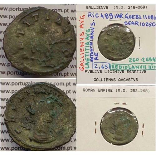 GALLIENUS - ANTONINIANO - GALLIENVS AVG / LAETITIA AVG (260-268 d.C) (253 d.C A 268 d.C )