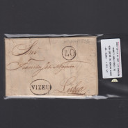 Pré-Filatélica circulada de Viseu para Lisboa datada 24-06-1835