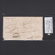 Pré-Filatélica circulada de Viseu para Lisboa datada 31-09-1835