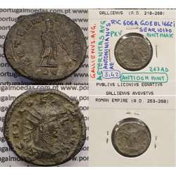 GALLIENUS - ANTONINIANO - GALLIENVS AVG / AETERNITAS AVG (267 d.C) (253 d.C A 268 d.C )