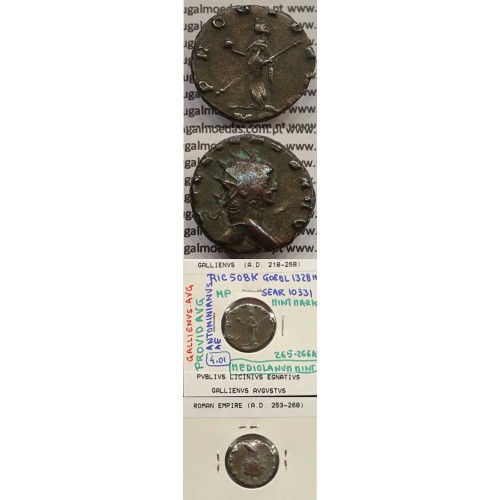 GALLIENUS - ANTONINIANO - GALLIENVS AVG / PROVIDEN AVG (267-268 d.C) (253 d.C A 268 d.C