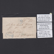Pré-Filatélica circulada de Viseu para Vale de Remigio datada 14-05-1840