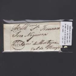 Pré-Filatélica circulada de Viseu para Vale de Remigio datada 07-07-1840
