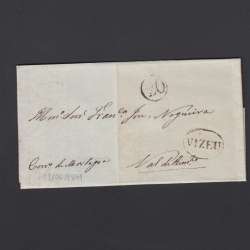 Pré-Filatélica circulada de Viseu para Vale de Remigio datada 11-06-1841