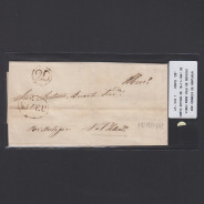Pré-Filatélica circulada de Viseu para Vale de Remigio datada 19-11-1841