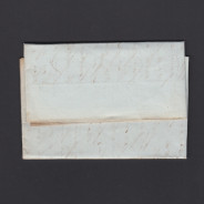 Pré-Filatélica circulada de Viseu para Vale de Remigio datada 22-03-1842