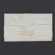 Pré-Filatélica circulada de Viseu para Vale de Remigio datada 19-02-1847