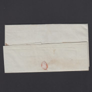 Pré-Filatélica circulada de Viseu para Vale de Remigio datada 28-02-1847