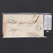 ré-Filatélica circulada de Viseu para Vale de Remigio datada 27-08-1847