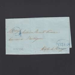 Pré-Filatélica circulada de Viseu para Vale de Remigio datada 06-04-1849
