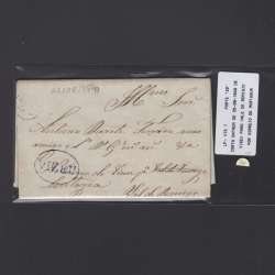 Pré-Filatélica circulada de Viseu para Vale de Remigio datada 26-08-1849