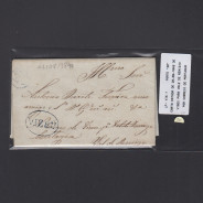 Pré-Filatélica circulada de Viseu para Vale de Remigio datada 26-08-1849