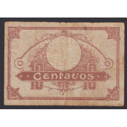 CÉDULA CÂMARA MUNICIPAL DE SANTO TIRSO - VALE 10 CENTAVOS (CIRCULADA)