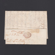 Pré-Filatélica circulada de Bragança para Lisboa datada 12-02-1832