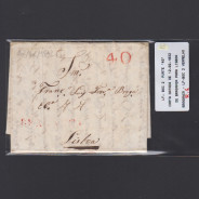 Pré-Filatélica circulada de Bragança para Lisboa datada 12-02-1832