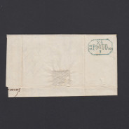 Pré-Filatélica circulada de Braga para Porto datada 23-07-1852