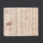 Pré-Filatélica circulada de Vila Real para Lisboa datada 08-05-1831