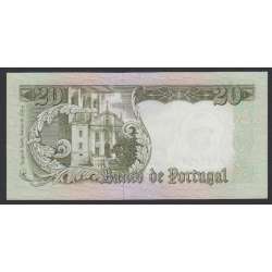 NOTA DE 20 ESCUDOS 1964 ( MUITO POUCO CIRCULADA ) "20$00 1964 Ch.7 SANTO ANTÓNIO - BANCO DE PORTUGAL (26/05/1964)