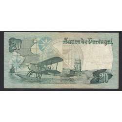 NOTA DE 20 ESCUDOS 1978 ( CIRCULADA ) "20$00 1978 Ch.9 GAGO COUTINHO - BANCO DE PORTUGAL (04/10/1978)