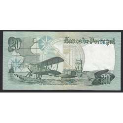 NOTA DE 20 ESCUDOS 1978 ( MUITO POUCO CIRCULADA ) "20$00 1978 Ch.9 GAGO COUTINHO - BANCO DE PORTUGAL (04/10/1978)
