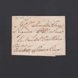 Pré-Filatélica circulada do Porto para Pena Cova datada 11-09-1817