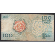 NOTA DE 100 ESCUDOS 1988 ( CIRCULADA ) "100$00 1988 Ch.9 FERNANDO PESSOA - BANCO DE PORTUGAL (24/11/1988)