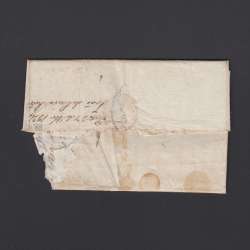 Pré-Filatélica circulada do Porto para Ançã datada 24-11-1824