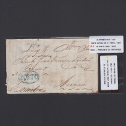 Pré-Filatélica circulada do Porto para Ançã datada 31-04-1834