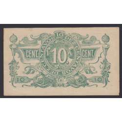 CÉDULA OFICIAL CASA DA MOEDA - 10 CENTAVOS 1917 ( POUCO CIRCULADA )