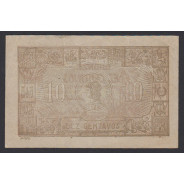 CÉDULA OFICIAL CASA DA MOEDA - 10 CENTAVOS 1917 ( POUCO CIRCULADA )