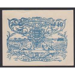 CÉDULA OFICIAL CASA DA MOEDA - 10 CENTAVOS 1917 ( NÃO CIRCULADA )