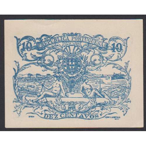 CÉDULA OFICIAL CASA DA MOEDA - 10 CENTAVOS 1917 ( NÃO CIRCULADA )