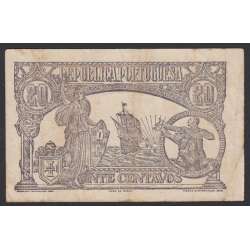 CÉDULA OFICIAL CASA DA MOEDA - 20 CENTAVOS 1922 ( CIRCULADA )