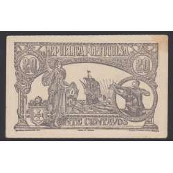 CÉDULA OFICIAL CASA DA MOEDA - 20 CENTAVOS 1922 ( NÃO CIRCULADA COM MANCHAS)
