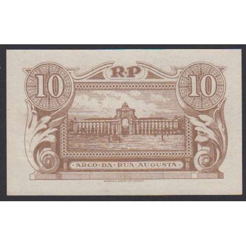 CÉDULA OFICIAL CASA DA MOEDA - 10 CENTAVOS 1917 ( NÃO CIRCULADA )
