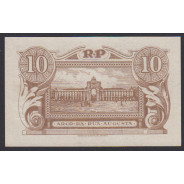 CÉDULA OFICIAL CASA DA MOEDA - 10 CENTAVOS 1917 ( NÃO CIRCULADA )