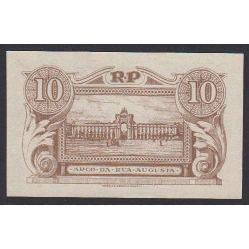 CÉDULA OFICIAL CASA DA MOEDA - 10 CENTAVOS 1917 ( NÃO CIRCULADA )