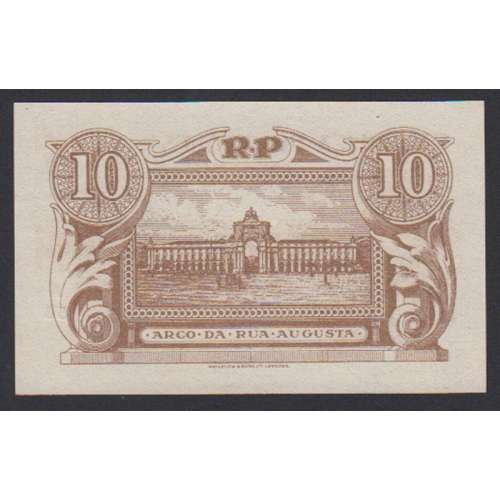 CÉDULA OFICIAL CASA DA MOEDA - 10 CENTAVOS 1917 ( NÃO CIRCULADA )