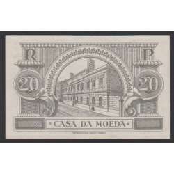 CÉDULA OFICIAL CASA DA MOEDA - 20 CENTAVOS 1917 ( NÃO CIRCULADA )
