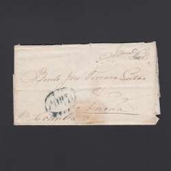 Pré-Filatélica circulada do Porto para Ançã datada 08-04-1835