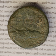 MOEDA IBÉRICA DUPÔNDIO EM COBRE - MVRTILI (MÉRTOLA) SECULO I/ II a.C.