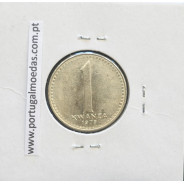 MOEDA DE 1 KWANZA CUPRO-NÍQUEL 1979 REPÚBLICA POPULAR DE ANGOLA - KRAUSE WORLD COINS ANGOLA KM83