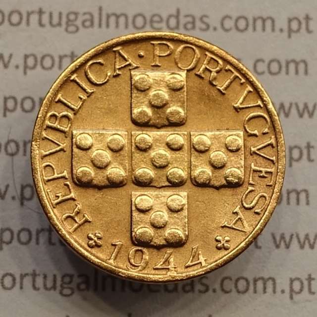 MOEDA DE VINTE CENTAVOS (XX CENTAVOS) BRONZE 1944 BELA-
