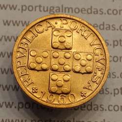 MOEDA DE VINTE CENTAVOS (XX CENTAVOS) BRONZE 1960 BELA