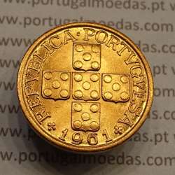 MOEDA DE VINTE CENTAVOS (XX CENTAVOS) BRONZE 1961 SOBERBA MOEDA DE VINTE CENTAVOS (XX CENTAVOS) BRONZE 1961 SOBERBA