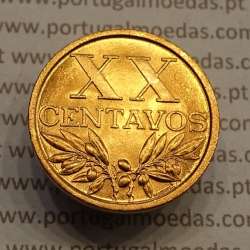 MOEDA DE VINTE CENTAVOS (XX CENTAVOS) BRONZE 1961 SOBERBA MOEDA DE VINTE CENTAVOS (XX CENTAVOS) BRONZE 1961 SOBERBA
