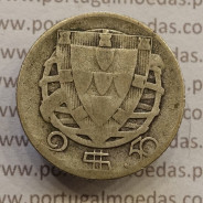 MOEDA 2$50 ESCUDOS (DOIS ESCUDOS E CINQUENTA CENTAVOS) PRATA 1933 (BC) -  REPÚBLICA PORTUGUESA