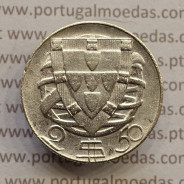 MOEDA 2$50 ESCUDOS (DOIS ESCUDOS E CINQUENTA CENTAVOS) PRATA 1946 (BC) -  REPÚBLICA PORTUGUESA